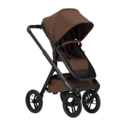 Dubatti One E6 Kinderwagen 2-in-1 - Dark Brown / Walnut Brown> Uitbreidbare Kinderwagens|Wandelwagens