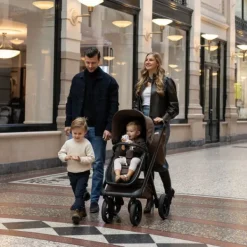 Dubatti One E6 Kinderwagen 2-in-1 - Dark Brown / Walnut Brown><noscript><img width=