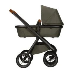 Dubatti One E5 Kinderwagen 2-in-1 Grey Frame Black/Cognac><noscript><img width=