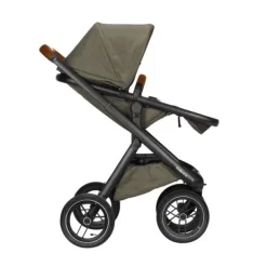 Dubatti One E5 Kinderwagen 2-in-1 Grey Frame Black/Cognac><noscript><img width=