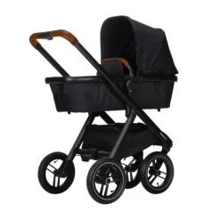 Dubatti One E5 Kinderwagen 2-in-1 Grey Frame Black/Cognac><noscript><img width=