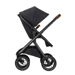 Dubatti One E5 Kinderwagen 2-in-1 Grey Frame Black/Cognac><noscript><img width=