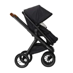 Dubatti One E5 Kinderwagen 2-in-1 Grey Frame Black/Cognac><noscript><img width=