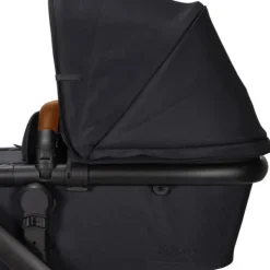 Dubatti One E5 Kinderwagen 2-in-1 Grey Frame Black/Cognac><noscript><img width=