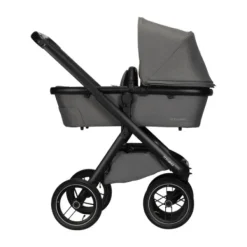 Dubatti One E5 Kinderwagen 2-in-1 Grey Frame Black/Black> Wandelwagens|Complete Kinderwagens