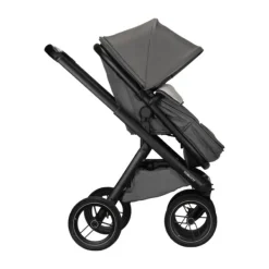 Dubatti One E5 Kinderwagen 2-in-1 Grey Frame Black/Black><noscript><img width=