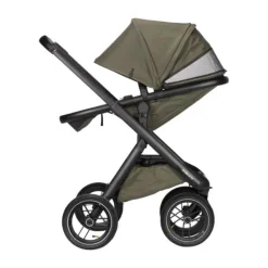Dubatti One E5 Kinderwagen 2-in-1 Grey Frame Black/Black><noscript><img width=