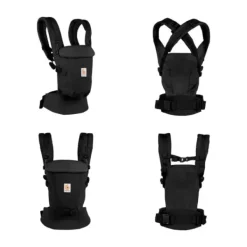 Ergobaby Adapt SoftTouch Cotton Onyx Black> Buikdragers