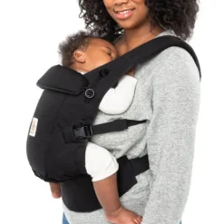 Ergobaby Adapt SoftTouch Cotton Onyx Black><noscript><img width=