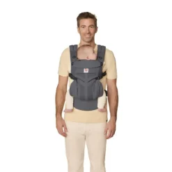 Ergobaby Omni Classic Mesh Draagzak - Charcoal Grey><noscript><img width=