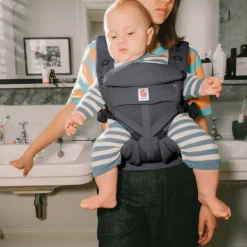 Ergobaby Omni Classic Mesh Draagzak - Charcoal Grey><noscript><img width=