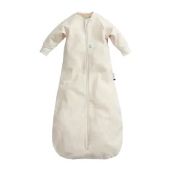 Ergopouch Slaapzak Met Mouwen Jersey Oatmeal Marle 1,0 Tog 3-12mnd> 4-Seizoenen Slaapzakken