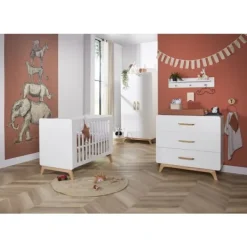 Europe Baby Bladvergroter Iglo Wit> Complete Babykamers|Ladekasten