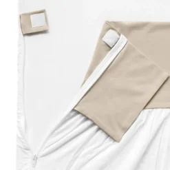 Fedde&Kees NUNKI Lakentje Ledikant Off White 60 x 120 cm><noscript><img width=