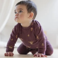 Feetje Bonnie Bouquet Pyjama - Maat 68 - Wijn Melange><noscript><img width=