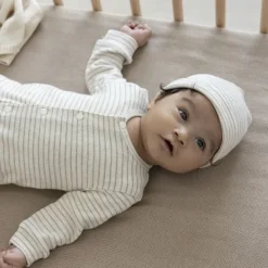 Feetje Boxpak Met Voet Rib Streep The Magic is in You Taupe Melange 44><noscript><img width=