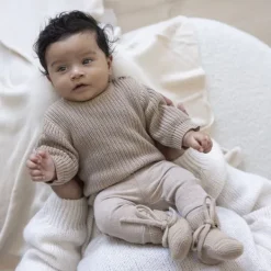 Feetje Broek Rib The Magic Is In You Taupe Melange 44><noscript><img width=