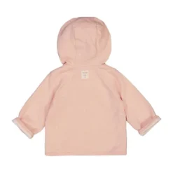 Feetje Jas Met Capuchon Omkeerbaar Print The Magic Is In You Roze 50> Jasjes