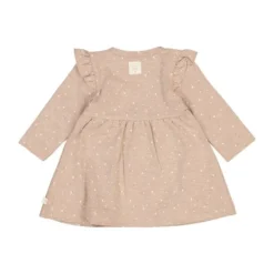 Feetje Jurk Print The Magic Is In You Taupe Melange 68> Jurkjes