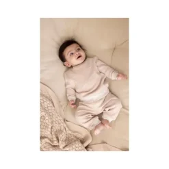 Feetje Pyjama Wafel Groen melange mt 56><noscript><img width=