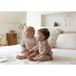 Feetje Pyjama Wafel Groen melange mt 56><noscript><img width=