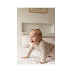 Feetje Pyjama Wafel Groen melange mt 56><noscript><img width=