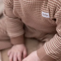 Feetje Pyjama Wafel Groen melange mt 56><noscript><img width=