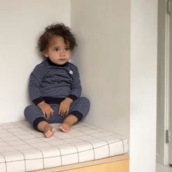 Feetje Pyjama Wafel Groen melange mt 56><noscript><img width=