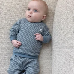 Feetje Pyjama Wafel Ijs Blauw 56> Pyjama's