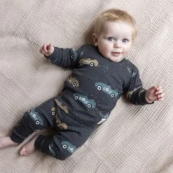 Feetje Ricky Racer Pyjama - Maat 68 - Antraciet Melange><noscript><img width=