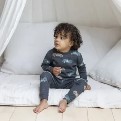 Feetje Ricky Racer Pyjama - Maat 68 - Antraciet Melange><noscript><img width=