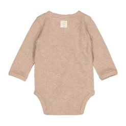 Feetje Romper Wikkel Rib The Magic Is In You Taupe Melange 44><noscript><img width=