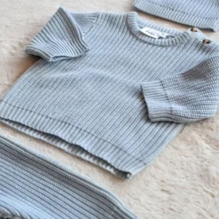 Feetje The Magic Is In You Broek Gebreid - Maat 56 - Blauw><noscript><img width=