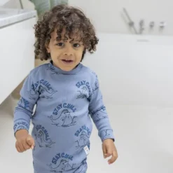Feetje Willy Walrus Pyjama - Maat 56 - Blauw><noscript><img width=