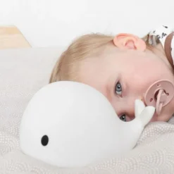 Flow Amsterdam Nachtlamp Moby Wit Silicone><noscript><img width=