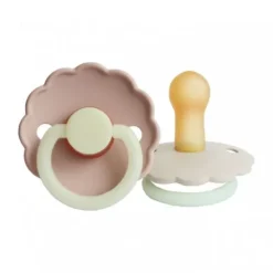 Frigg Fopspeen Daisy Night Cream/Blush T2 6-18 mnd (2 stuks)> Fopspenen 12+ Maanden|Fopspenen 6+ Maanden