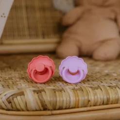 Frigg Fopspeen Daisy Poppy/Lupine T2 6-18 mnd (2 stuks)> Fopspenen 12+ Maanden|Fopspenen 6+ Maanden