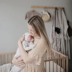 Frigg Fopspeen Rope Cream/Croissant T1 0-6 mnd (2 stuks)><noscript><img width=