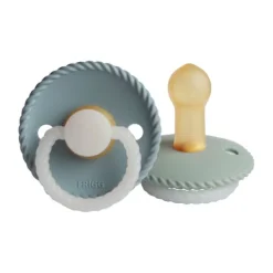 Frigg Fopspeen Rope Night Stone Blue/Sage T2 6-18 mnd (2 stuks)> Fopspenen 12+ Maanden|Fopspenen 6+ Maanden