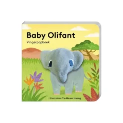 Imagebooks Vingerpopboekje Baby Olifant> Boeken