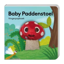 Imagebooks Vingerpopboekje Baby Paddenstoel> Boeken