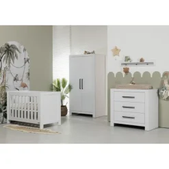 Interbaby Ledikant 60 x 120 Malmo Wit><noscript><img width=