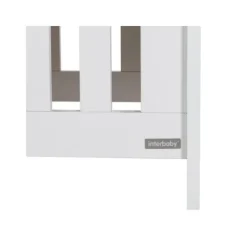 Interbaby Ledikant 60 x 120 Malmo Wit><noscript><img width=