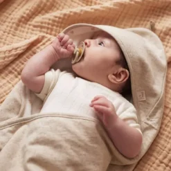 Jollein Badcape Harvest Natural 75 x 75 cm><noscript><img width=