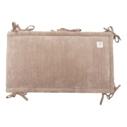 Jollein Boxbumper - Cloudy Rib - 180x30 cm - Milky Coffe> Accessoires Boxen