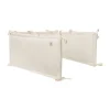 Jollein Cosy Knit Boxbumper - 180 x 30 cm - Ivory> Accessoires Boxen