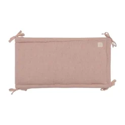Jollein Cosy Knit Boxbumper - 180 x 30 cm - Wild Rose><noscript><img width=
