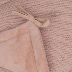 Jollein Cosy Knit Boxbumper - 180 x 30 cm - Wild Rose><noscript><img width=