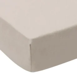 Jollein Hoeslaken Boxmatras - 2 Pack - 75 x 95 cm - Jersey - Nougat><noscript><img width=