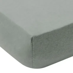 Jollein Hoeslaken Jersey - 40/50x80/90 cm - 2 Stuks - Sea Green/Ivory><noscript><img width=